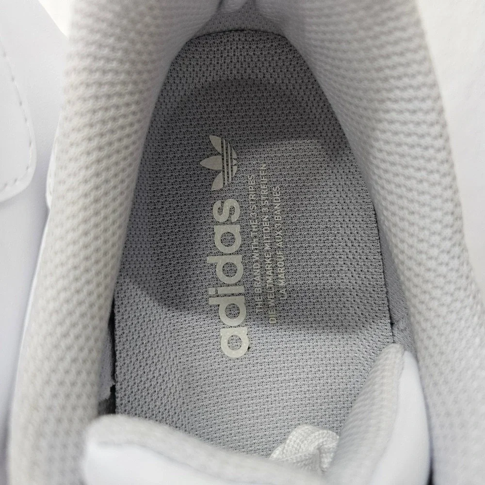 Adidas Superstar Sneakers Leather Shell Toe EG4960 Triple White Mens Size 11
